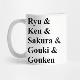 Ryu & Ken & ... Mug